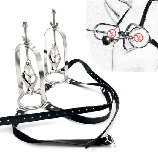 BDSM Nipple torture harness - BDSM and Kink Adult Toys Number 1 Adult Toy Store. From Tame to KINKY