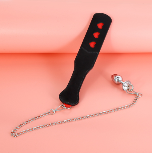 Paddle with Removable Butt Plug - BDSM and Kink Adult Toys Number 1 Adult Toy Store. From Tame to KINKY