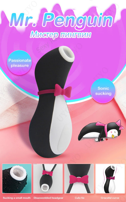 Mr Penguin Clitoral Sucker - Vibrator - BDSM and Kink Adult Toys Number 1 Adult Toy Store. From Tame to KINKY